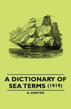Paperback A Dictionary of Sea Terms (1919) Book