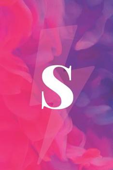 Paperback S: Initial Monogram Notebook Notebook for Women, Girls and School 6 X 9 - 110 College-Ruled Book