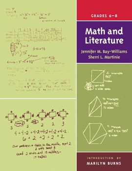 Paperback Math and Literature, Grades 6-8 Book
