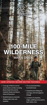 Loose Leaf 100-Mile Wilderness Map & Guide Book