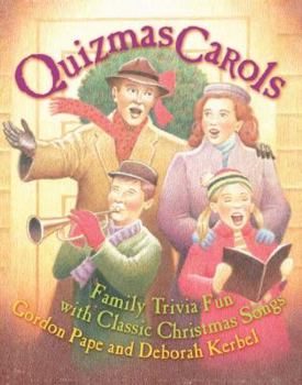 Paperback Quizmas Carols: Family Trivia Fun with Classic Christmas Songs Book
