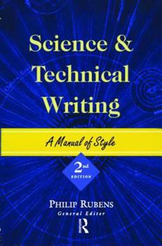 Paperback Science and Technical Writing: A Manual of Style Book