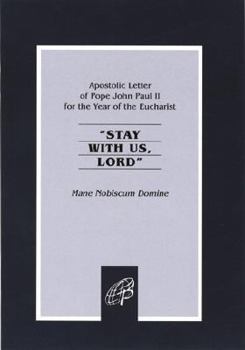 Paperback Stay with Us, Lord / Mane Nobiscum Domine Book