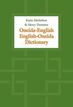 Paperback Oneida-English/English-Oneida Dictionary Book