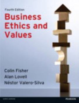 Paperback Business Ethics and Values Book