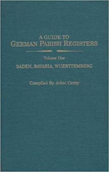 Hardcover Guide to German Parish Registers Book