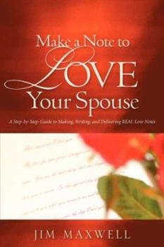 Paperback Make A Note To Love Your Spouse Book