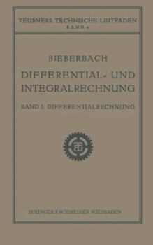 Paperback Differential- Und Integralrechnung: Differentialrechnung [German] Book