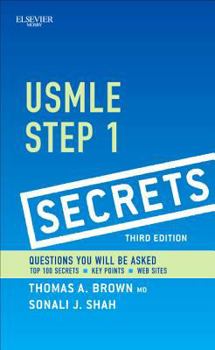 Paperback USMLE Step 1 Secrets Book