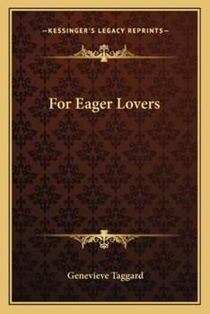 Paperback For Eager Lovers Book