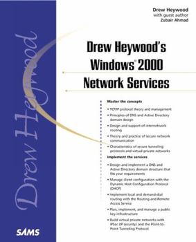 Paperback Drew Heywood's Windows 2000 Network Services Book