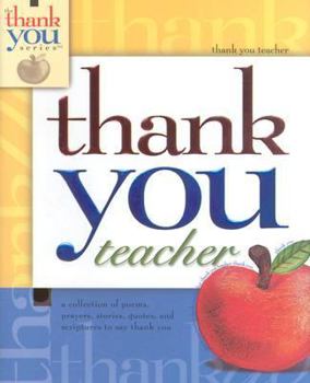 Hardcover Thank You Teacher Book