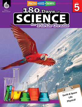180 Days of Science for Fifth Grade: Practice, Assess, Diagnose - Book  of the 180 Days of Practice