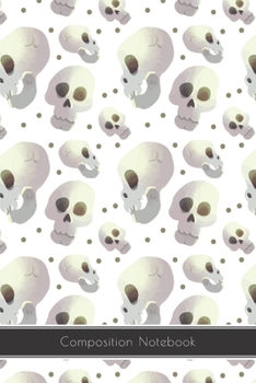 Composition Notebook: 6"x9" Dot Grid Bullet Journal, Dotted Grid Composition Notebook, 100 Pages | Halloween Bullet Journal, Bullet Grid Notebook, ... lovers, kids, teens, boys, girls, students