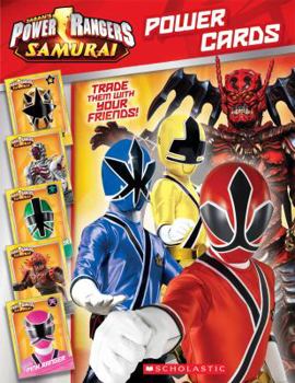 Paperback Power Rangers Samurai: Power Cards Book