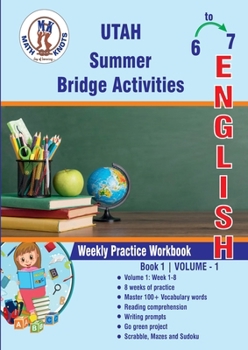 Paperback GRADE 6 TO 7 : UTAH Summer English Bridge Activities Book