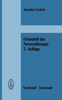 Paperback Grundriß Der Neurochirurgie [German] Book