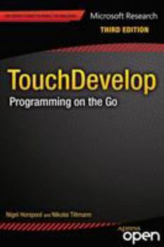Paperback Touchdevelop: Programming on the Go Book