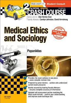 Paperback Crash Course Medical Ethics and Sociology Updated Print + eBook Edition Book