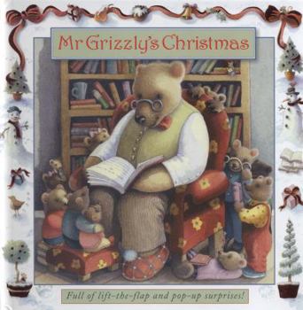 Hardcover Mr Grizzly's Christmas Book