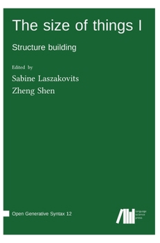 Hardcover The size of things I Book