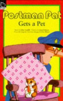 Hardcover Postman Pat Gets a Pet (Postman Pat Pocket Hippos) Book