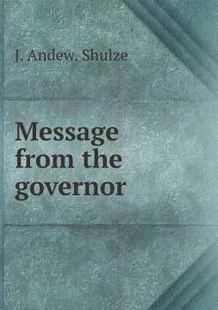 Paperback Message from the governor Book