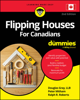 Paperback Flipping Houses for Canadians for Dummies Book
