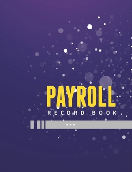 Paperback Payroll Record Book