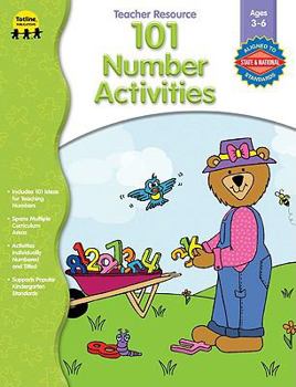 Paperback 101 Number Activities, Grades Preschool - K Book