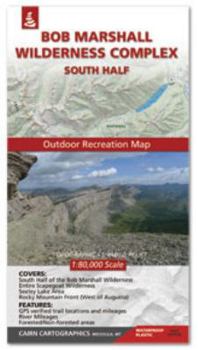 Map Bob Marshall Wilderness Complex Map: South Half Book