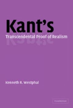 Hardcover Kant's Transcendental Proof of Realism Book