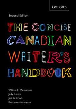Hardcover The Concise Canadian Writer's Handbook Book