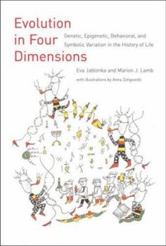 Paperback Evolution in Four Dimensions: Genetic, Epigenetic, Behavioral, and Symbolic Variation in the History of Life Book