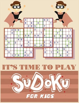 Paperback It's Time to Play: Large print Sudoku Book > If you're looking for a brain-stimulating, screen-free activity, this is the best Sudoku boo Book