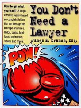 Paperback You Don't Need a Lawyer Book