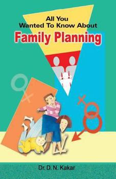 Paperback All you wanted to know about family planning Book