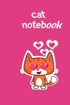 cat notebook: Wide Ruled Composition Notebook Journal Paperback