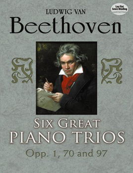 Paperback Six Great Piano Trios in Full Score Book