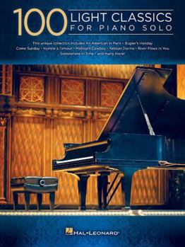Paperback 100 Light Classics for Piano Solo Book