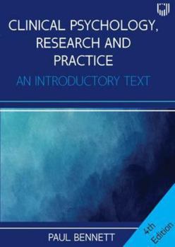 Paperback Clinical Psychology, Research and Practice Book