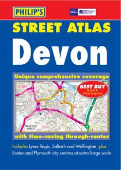 Paperback Ordnance Survey Devon Street Atlas Pocket Edition Book