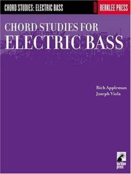 Paperback Chord Studies for Electric Bass: Guitar Technique Book