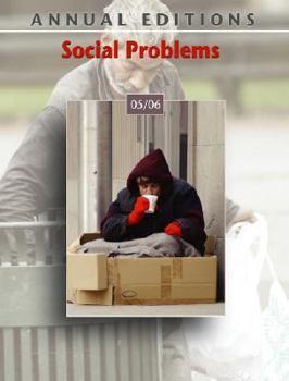 Paperback Annual Editions: Social Problems 05/06 Book