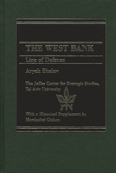 Hardcover The West Bank: Line of Defense Book