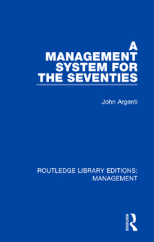 Paperback A Management System for the Seventies Book