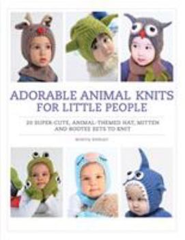 Paperback Adorable Animal Knits for Little People Book