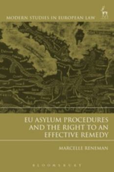 Paperback EU Asylum Procedures and the Right to an Effective Remedy Book