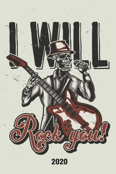 Paperback Terminplaner 2020: Terminkalender f?r 2020 mit Gitarren Cover - Wochenplaner - elegantes Softcover - A5 - To Do Liste - Platz f?r Notizen [German] Book