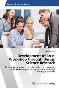 Paperback Development of an e-Workshop through Design Science Research Book